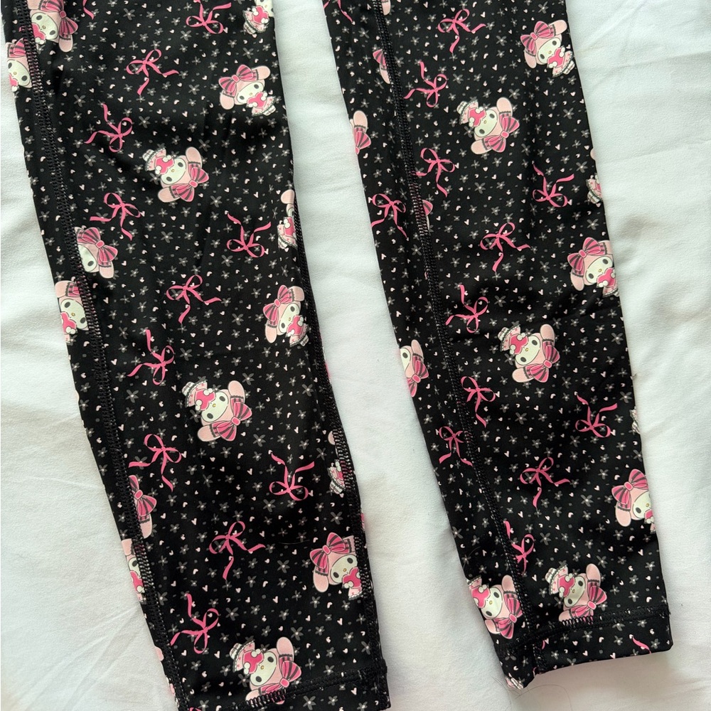 Forever 21 My Melody Black and Pink Leggings - Picture 3 of 4